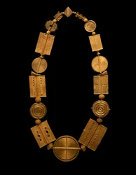 Halsketting, Ghana, ca. 1900